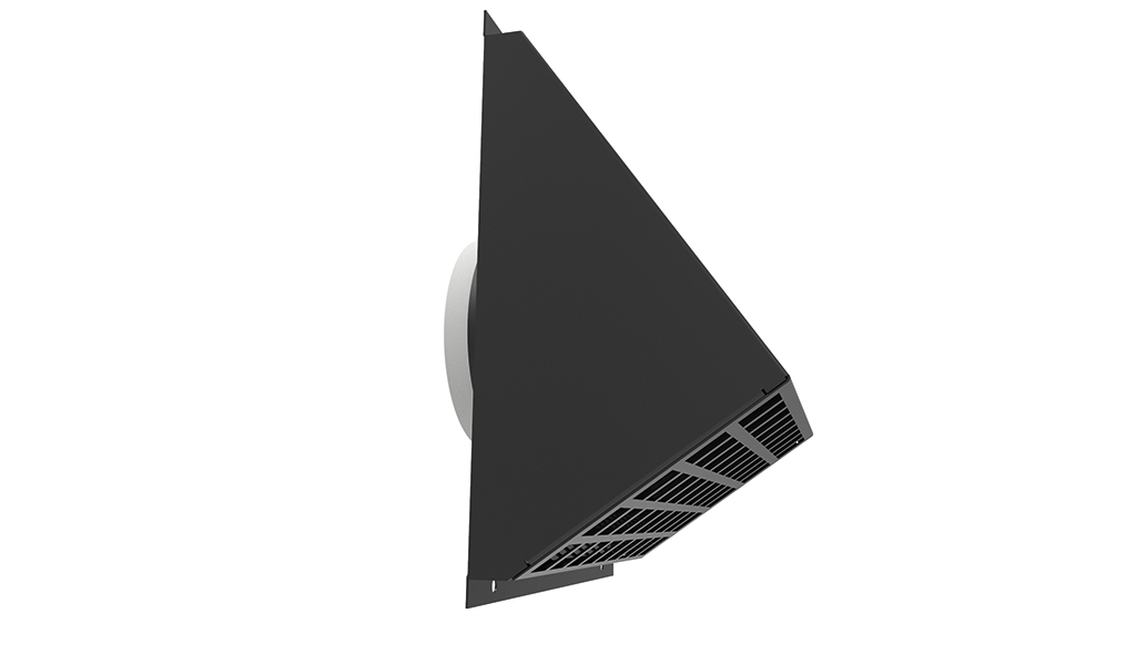 MR Geveldoorvoer aluminium