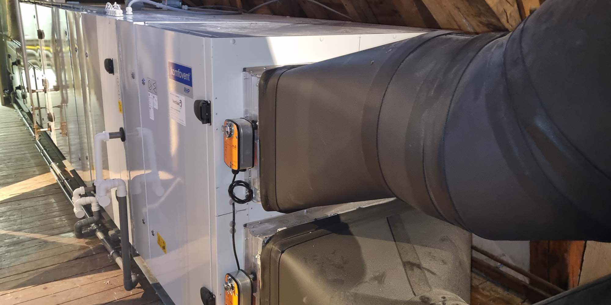 Hotelkamer ventilatie