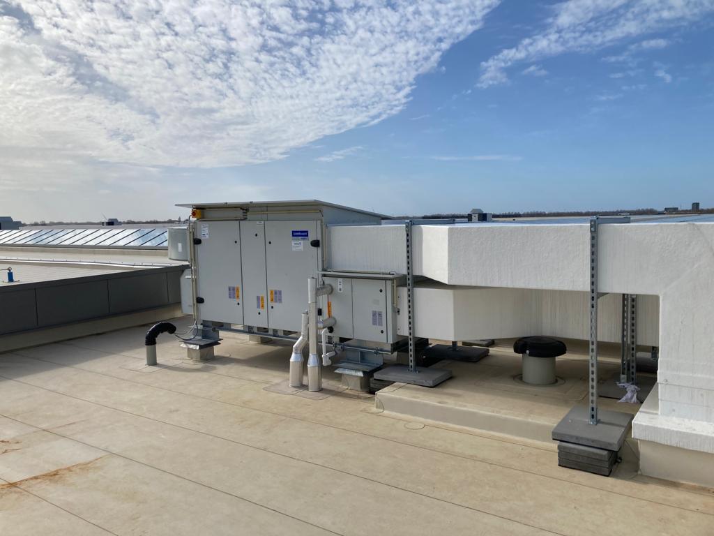 Luchtbehandelingskast schiphol